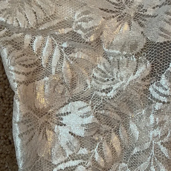 Victoria’s Secret Shimmery Floral Bodysuit - Picture 2 of 6